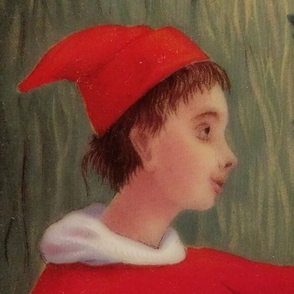 Vintage Limoges Collector Plate Tom Thumb-Le Petit Poucet Perrault Quellier - Picture 13 of 14